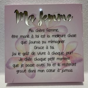 cadre ma femme
